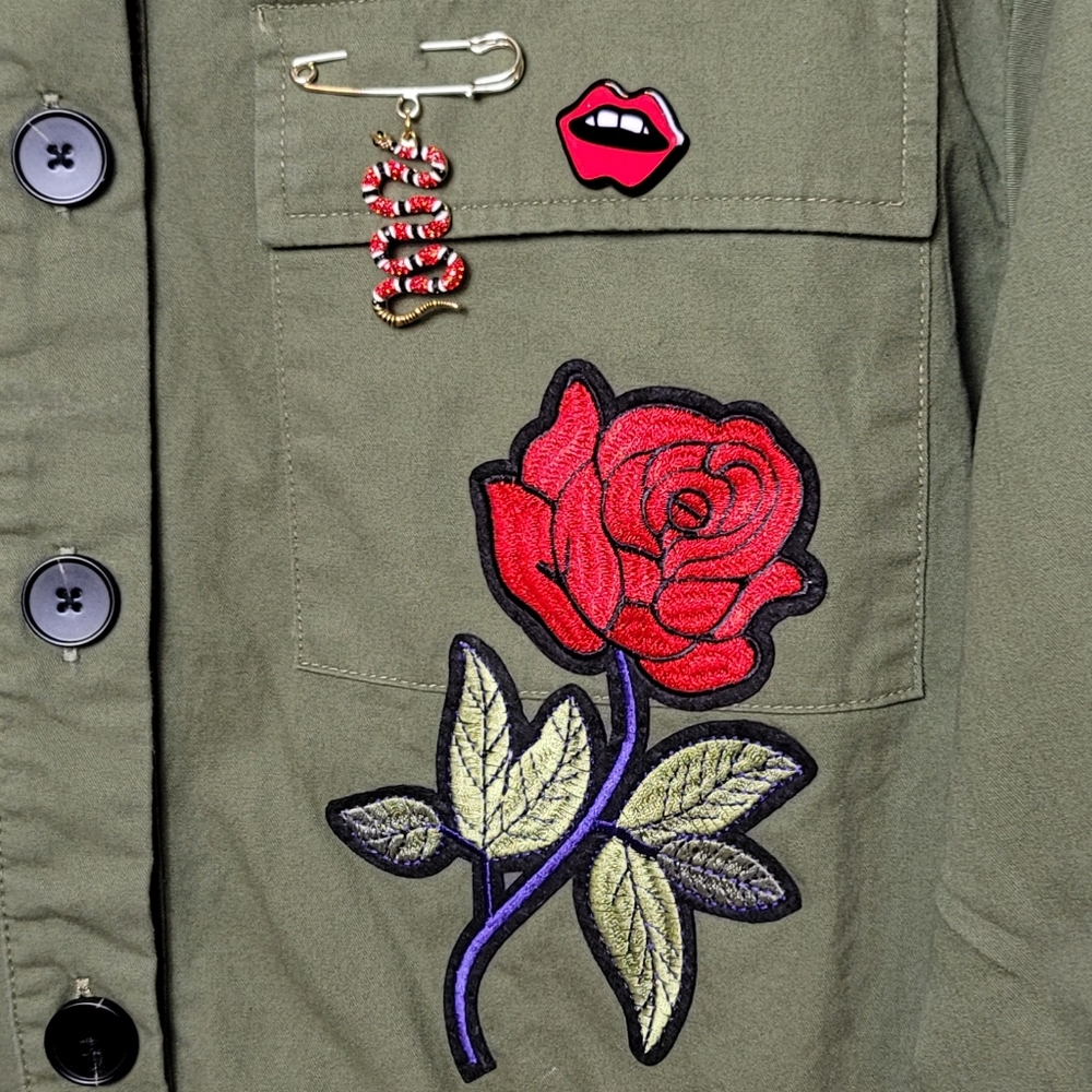 Iconic Ruffle Shirt Jacket - Picture 3 of 8